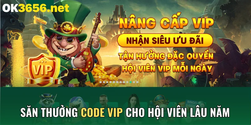 Săn thưởng code VIP cho hội viên lâu năm